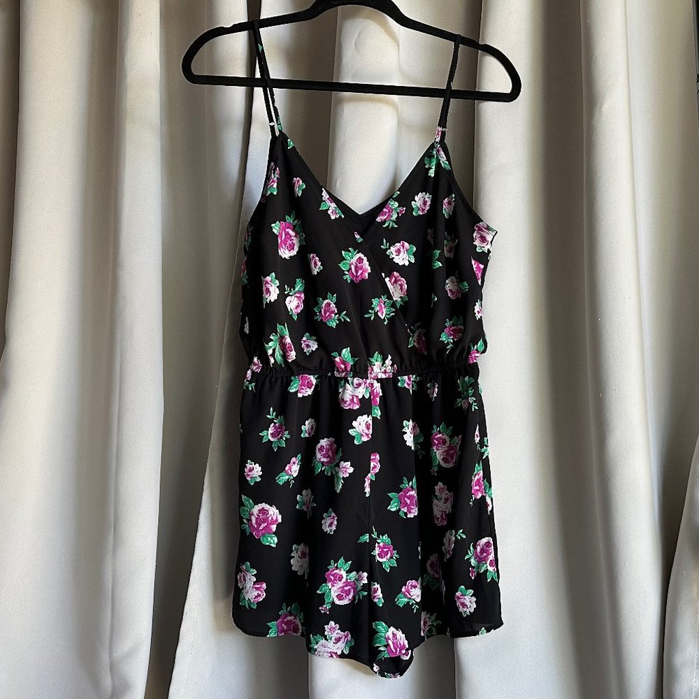 forever21 floral romper